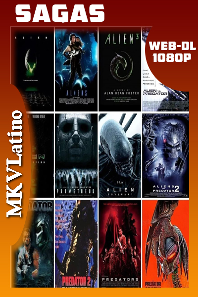 Alien saga Completa HD 1080p Latino