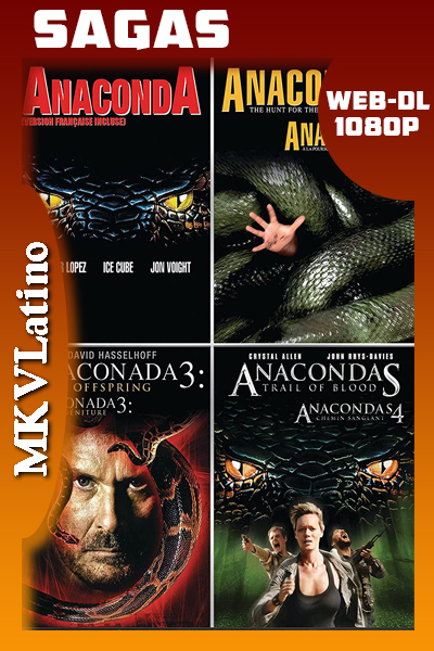 Anaconda Saga Completa HD 1080p Latino